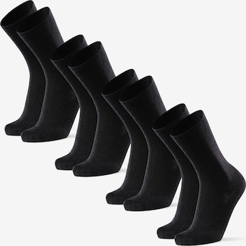 Chaussettes de sport DANISH ENDURANCE en noir : devant