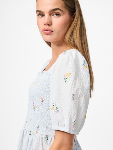 PIECES Jurk 'PCJeo' in Blauw