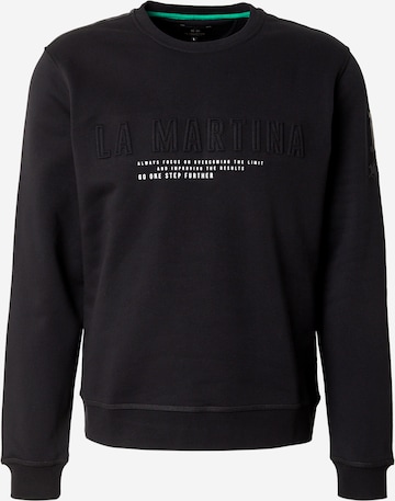 La Martina Sweatshirt i svart: framsida