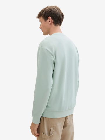 TOM TAILOR DENIM Sweatshirt in Groen