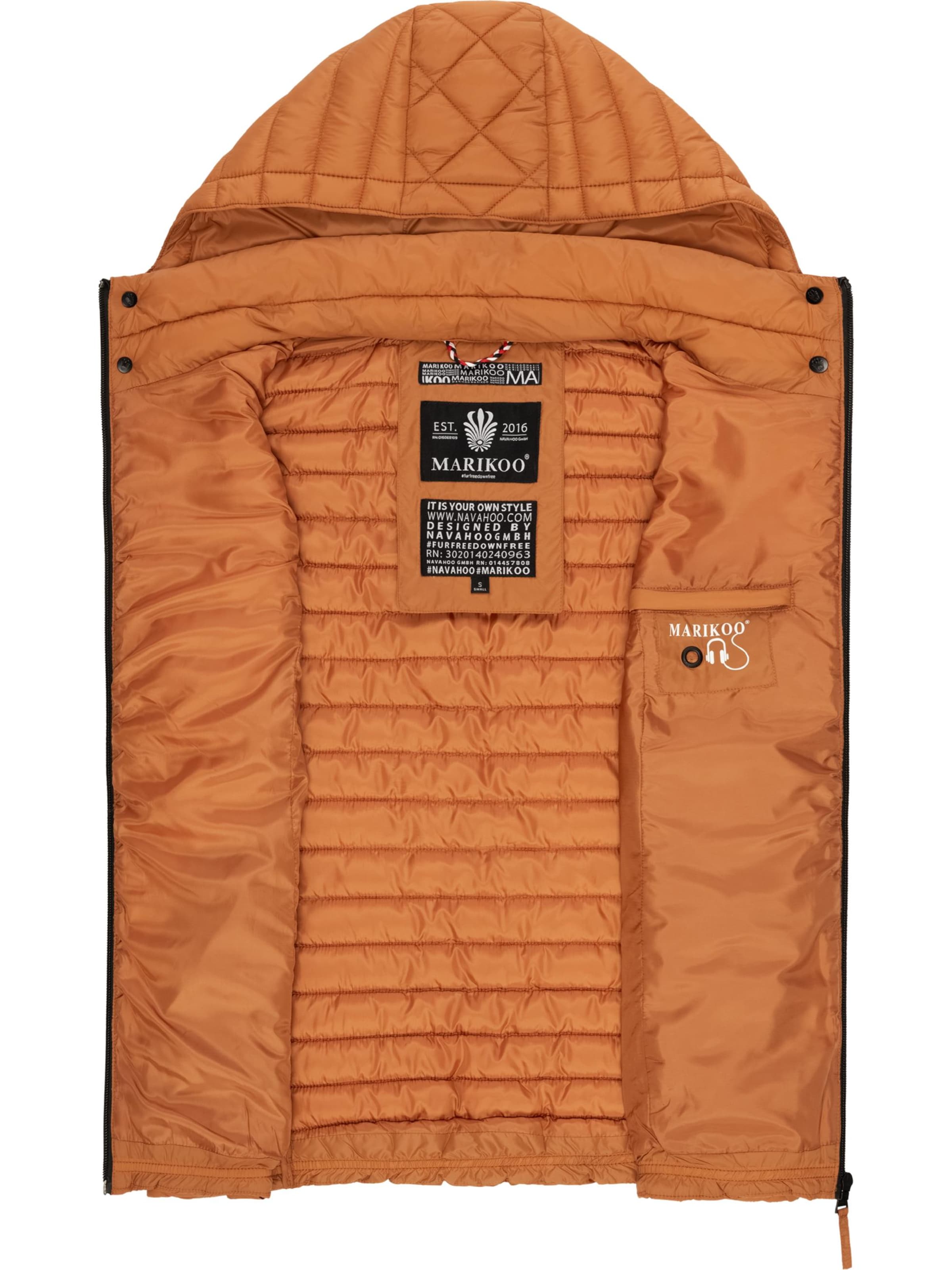 MARIKOO Γιλέκο &#x27;Hasenpfote&#x27; σε πορτοκαλί