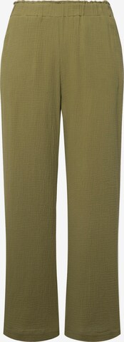 Studio Untold Wide leg Pants in Green: front