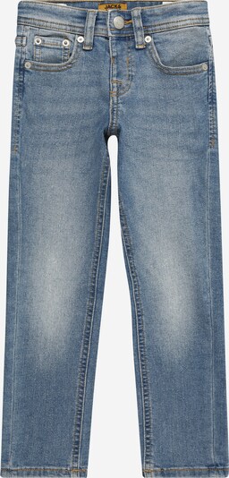 Jack & Jones Junior Jeans 'GLENN' i blå denim / ljusbrun, Produktvy