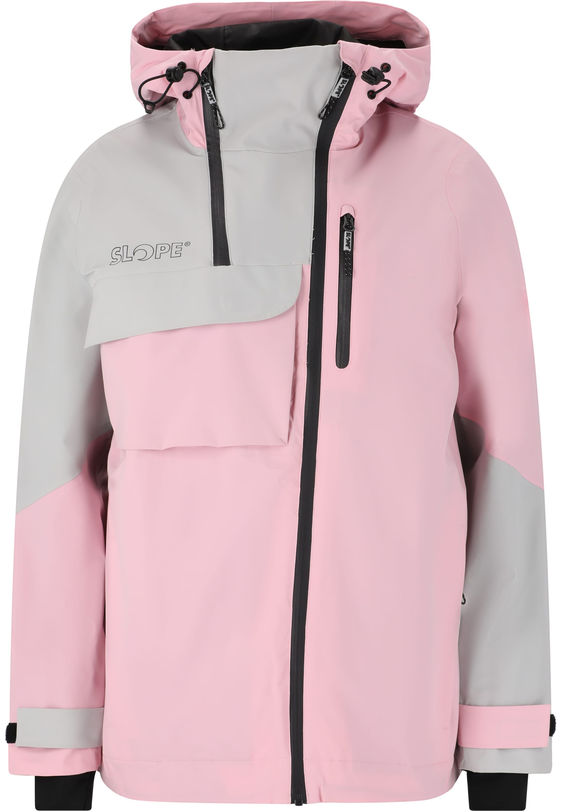 SLOPE Skijacke 'Zuko' in Pink: Vorderseite