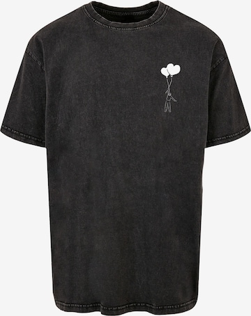 T-Shirt 'Love In The Air' Merchcode en noir : devant