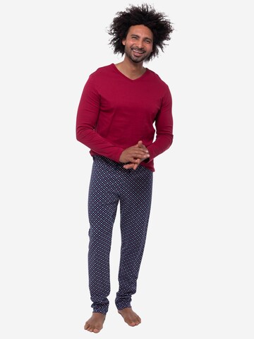 Mey Pyjama lang 'Tie Minimal'‌ in Mischfarben