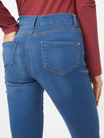 Dorothy Perkins Skinny Jeans 'Frankie' i blå