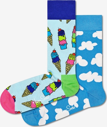 Happy Socks Sokid, värv sinine: eest vaates