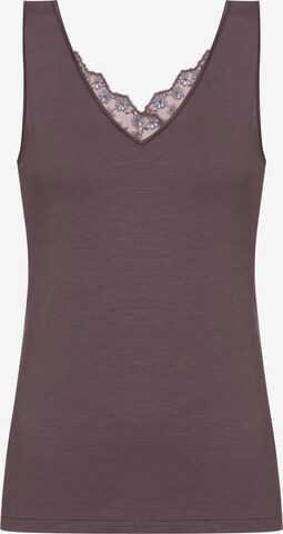 Mey Top in Brown: front