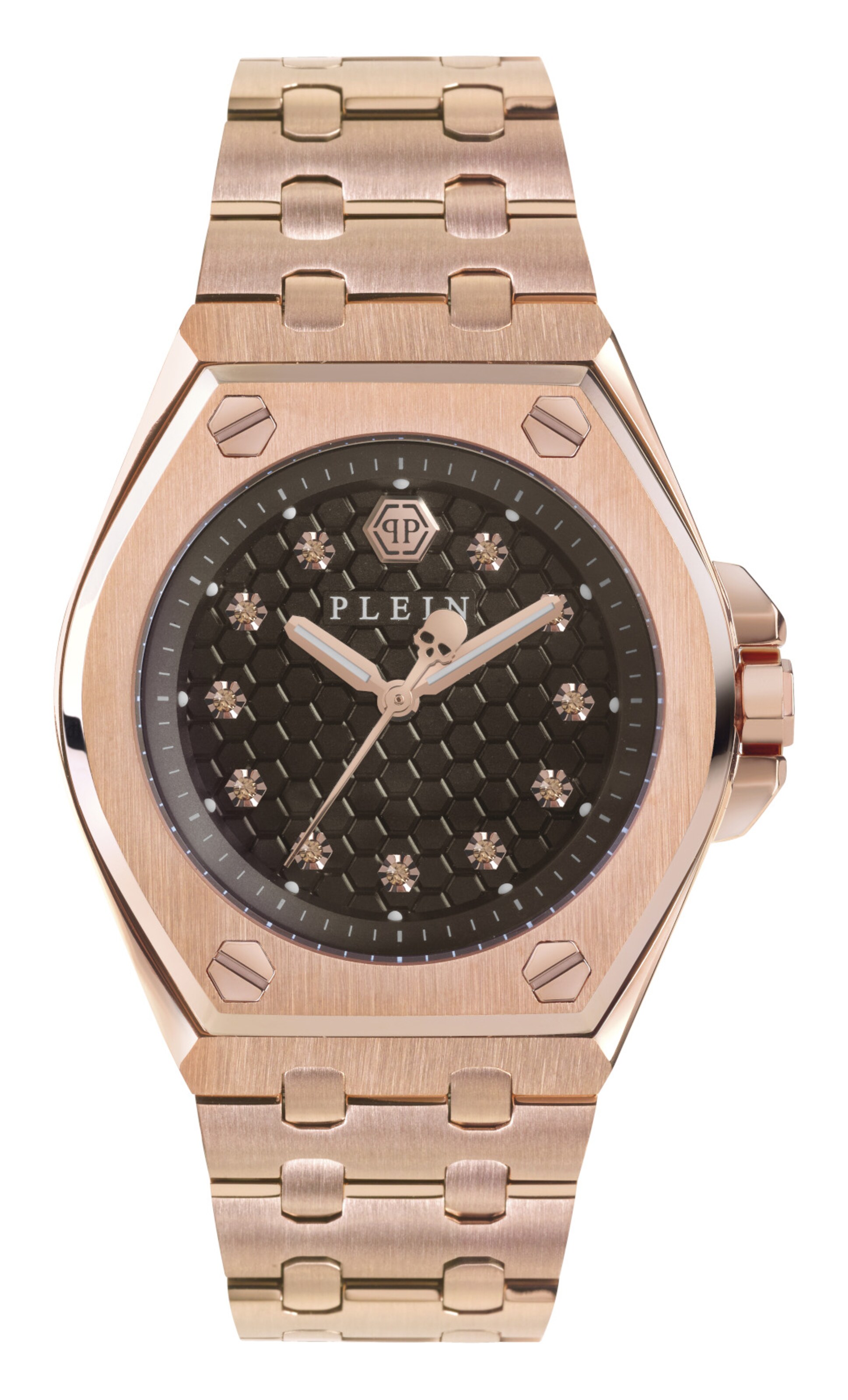 Montre à affichage analogique 'Extreme Lady' Philipp Plein Watches en rose : devant