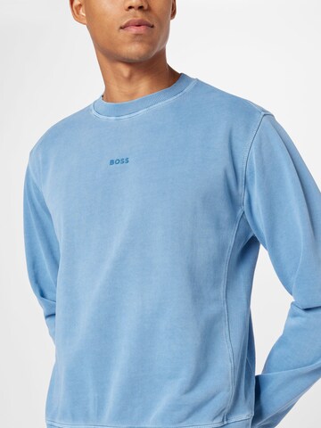 BOSS - Sudadera 'Wefade' en azul