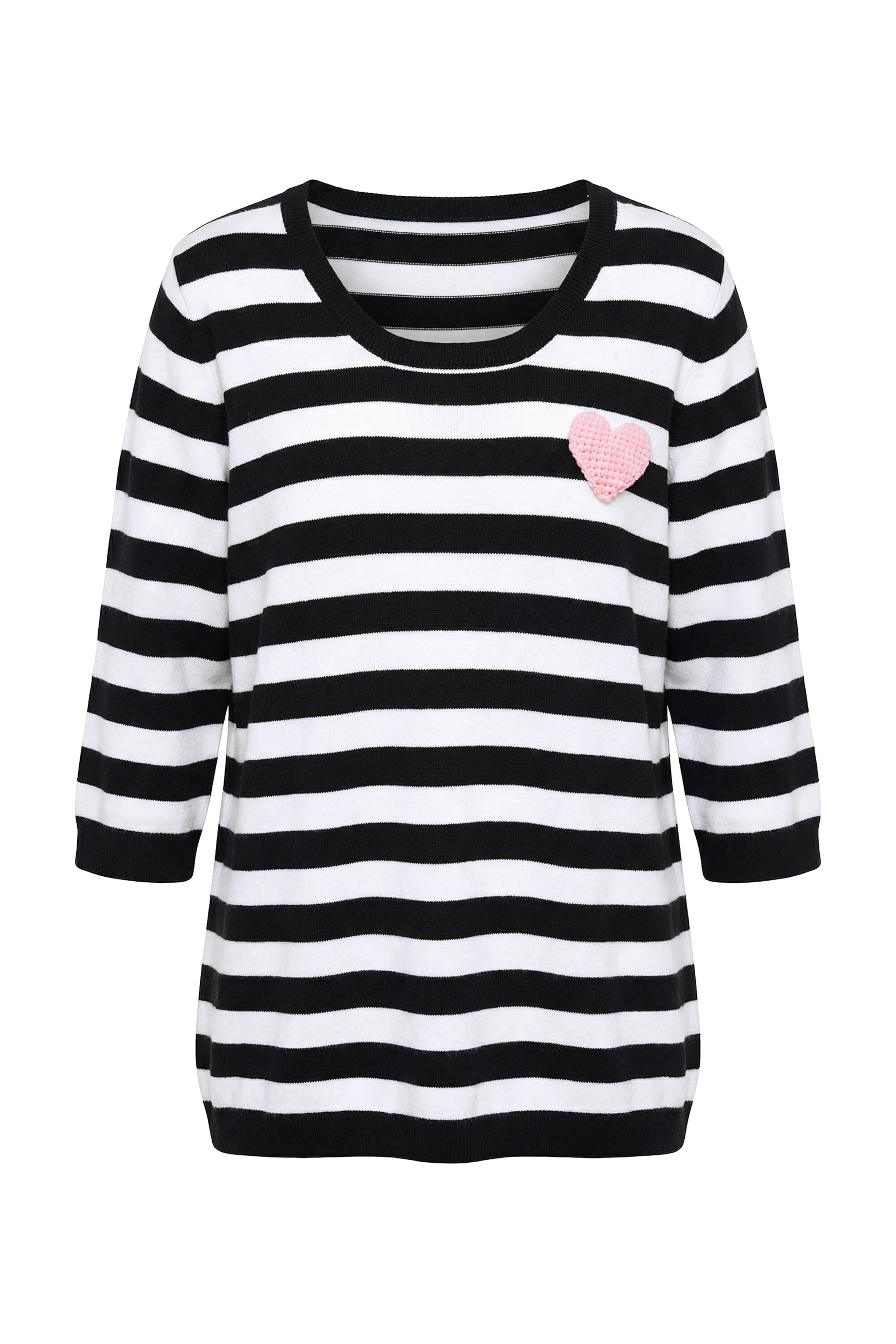 MIAMODA Pullover in Schwarz: Vorderseite