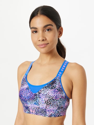 UNDER ARMOUR Bustier Sport-BH 'Infinity' in Pink: predná strana