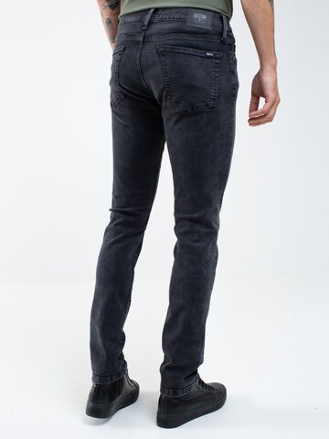 Slimfit Jeans 'Tedd' di BIG STAR in nero
