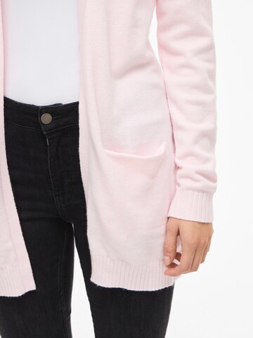 VILA Strickjacke 'VIRil' in Pink