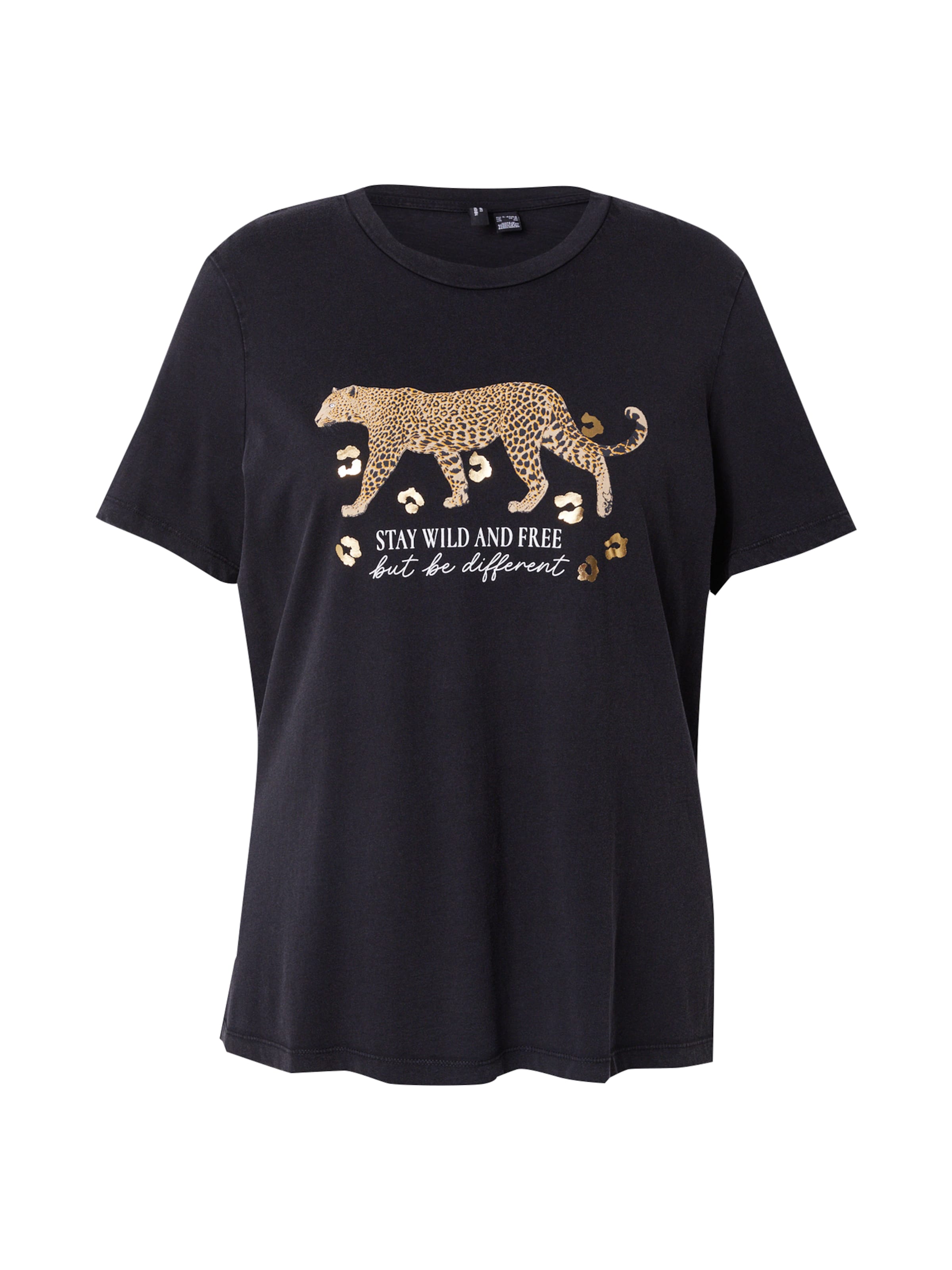 Vero Moda Curve Shirt 'VMCFEO' in Black: front