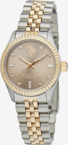 Orologio analogico 'Celine' di U.S. POLO ASSN. in giallo: frontale