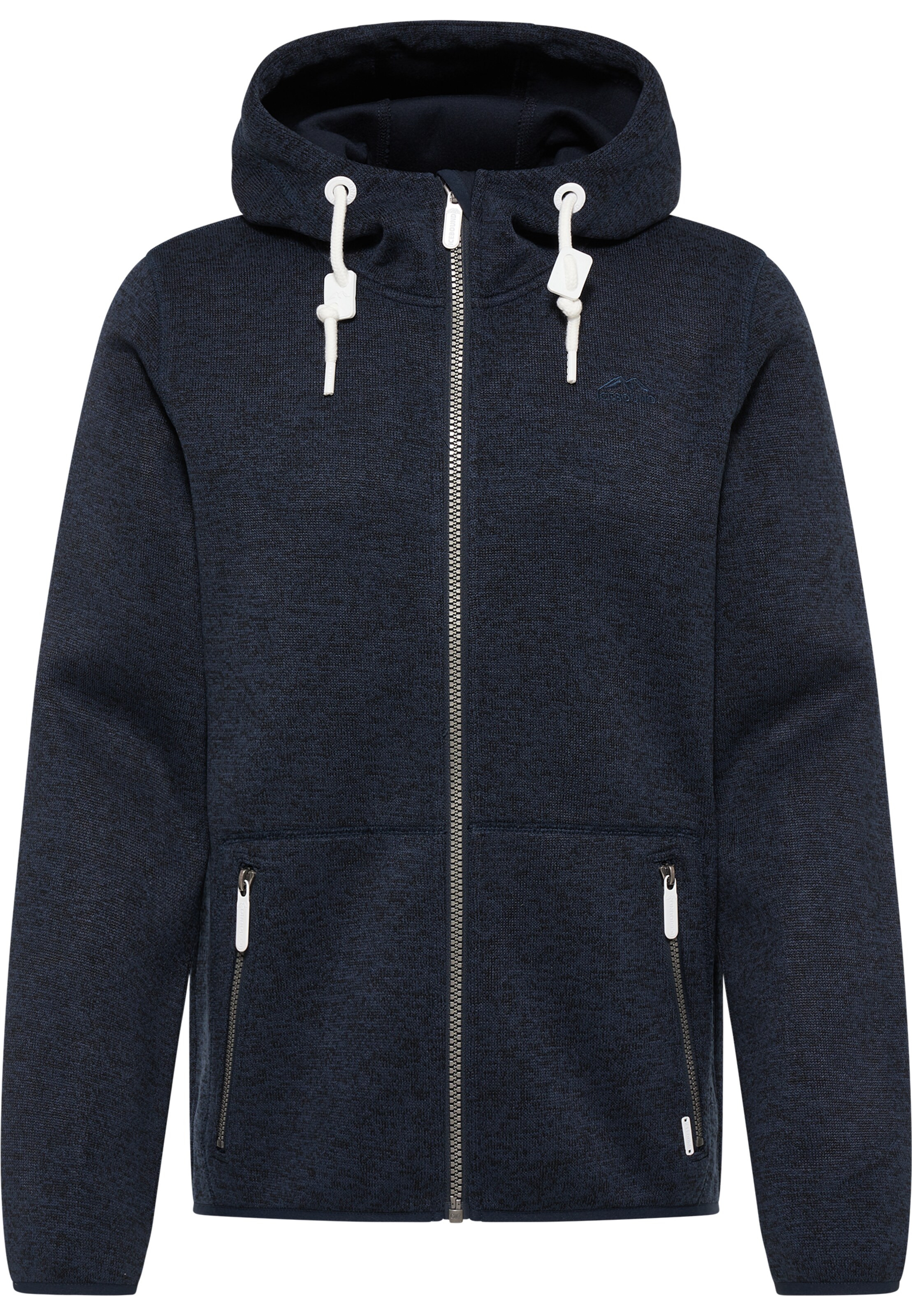 Veste en polaire ICEBOUND en bleu : devant