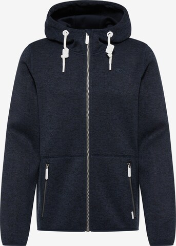 ICEBOUND Fleece Jacket in Blue: front