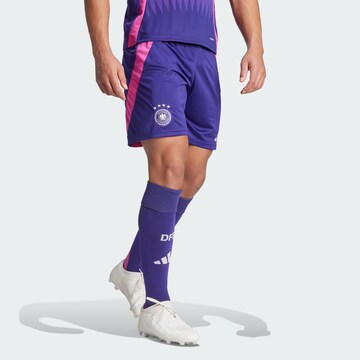 Regular Pantalon de sport 'DFB 24' ADIDAS PERFORMANCE en violet : devant