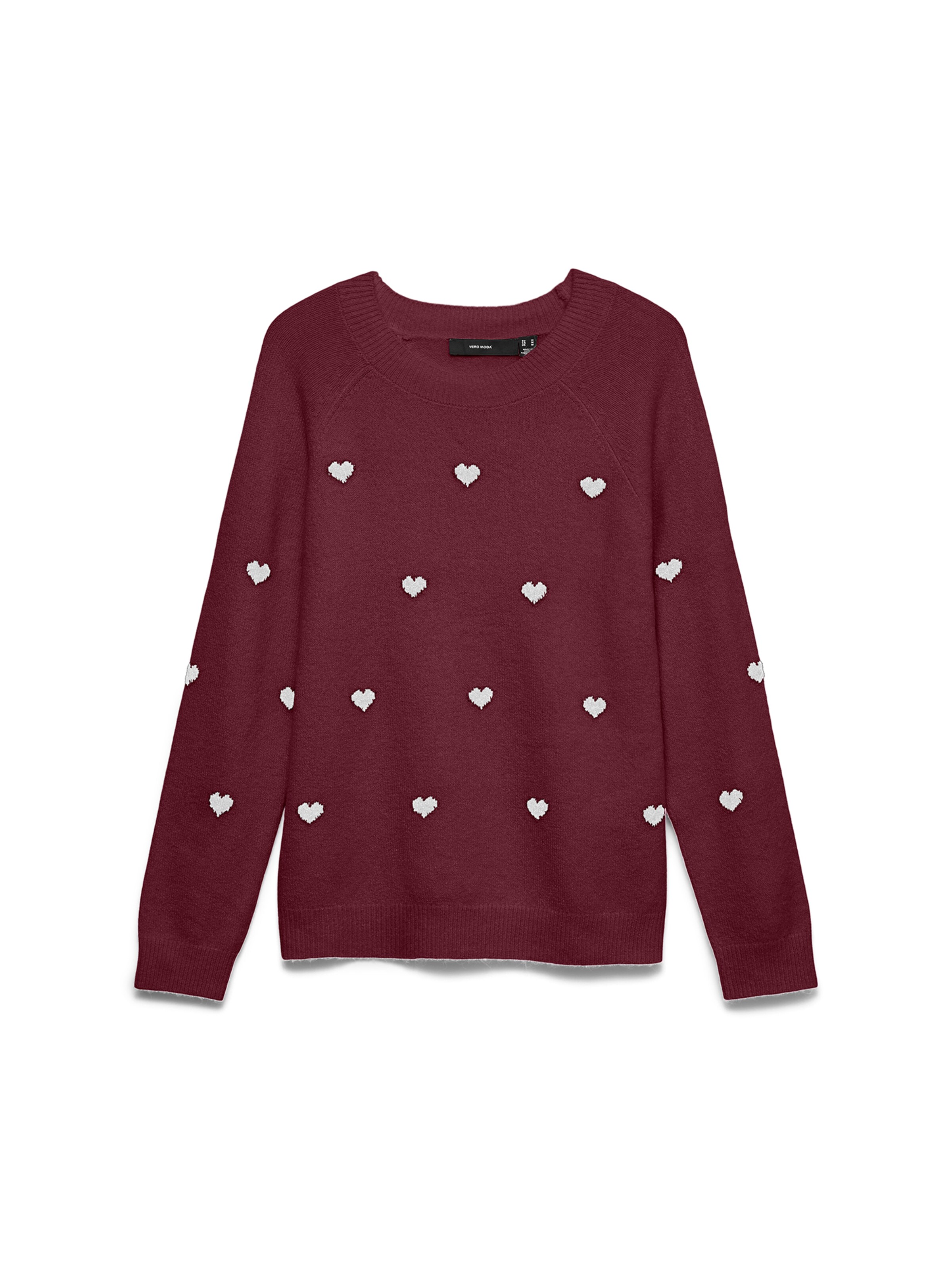 VERO MODA Sveter 'VMDOFFY' - Červená: predná strana