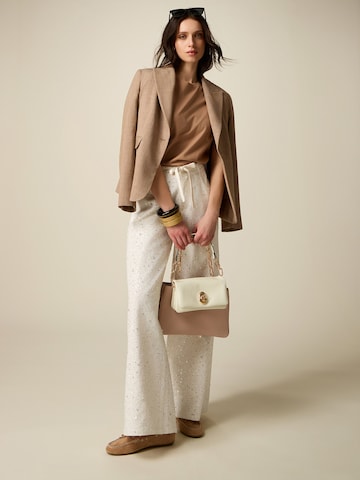 Baggy Pantalon oltre en blanc : devant