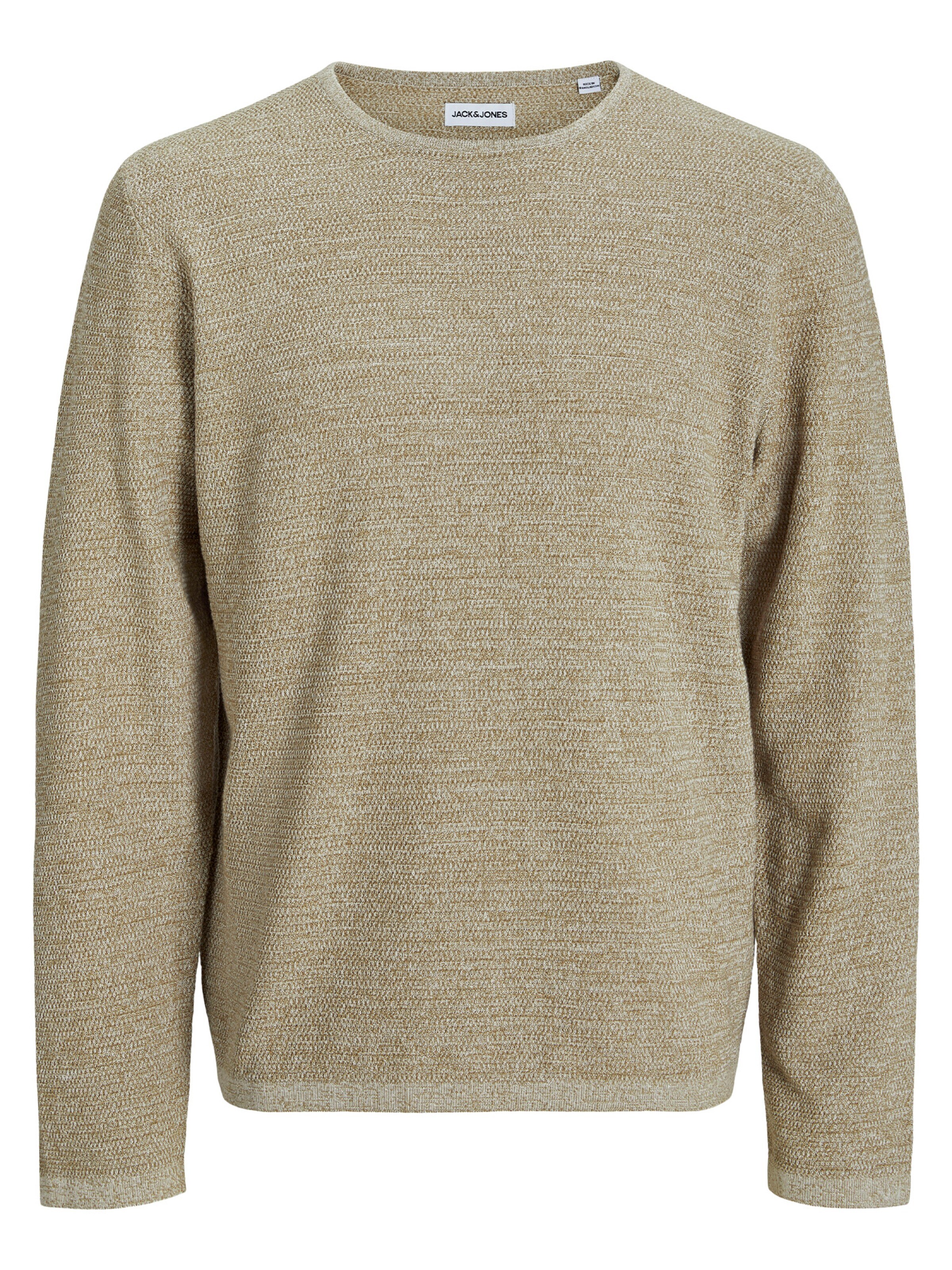 JACK & JONES Pullover 'George'‌‌‌ in Beige: Vorderseite