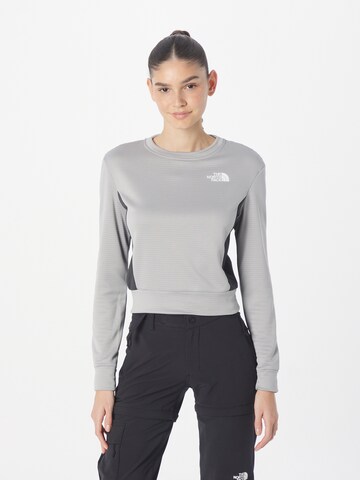 THE NORTH FACE Athletic Sweatshirt in Grey: front