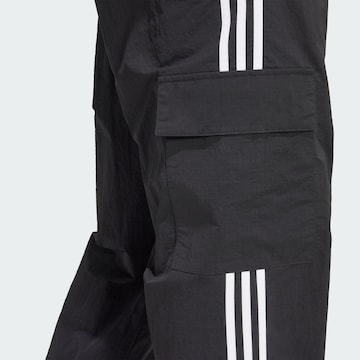 ADIDAS ORIGINALS Loose fit Cargo Pants 'Adicolor Classics' in Black