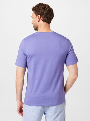 JACK & JONES Slim Fit T-Shirt in Blau