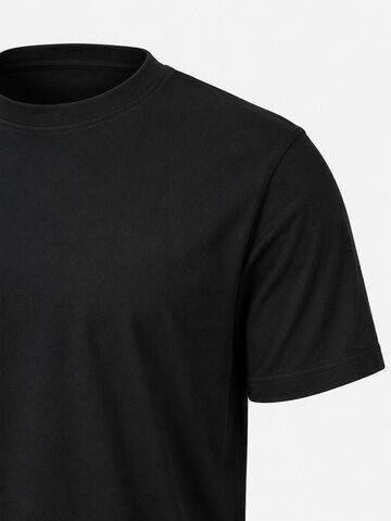 SITZTGUT Shirt 'Classic Crew Neck T-Shirt' in Black