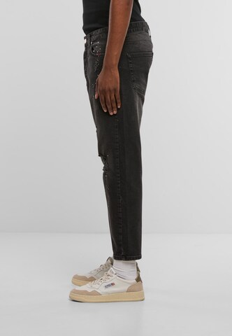 2Y Premium Loose fit Jeans 'Kjell' in Black