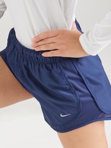 NIKE Regular Спортен панталон 'TEMPO' в синьо