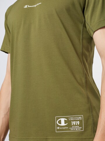 T-Shirt fonctionnel Champion Authentic Athletic Apparel en vert