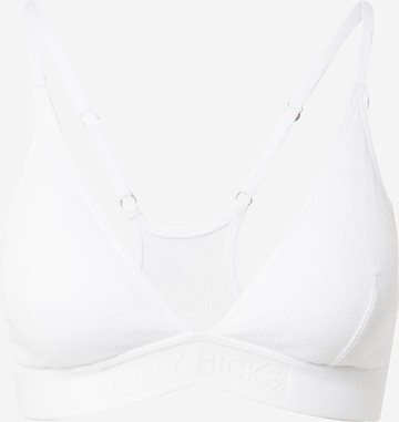Gilly Hicks Bra in White: front