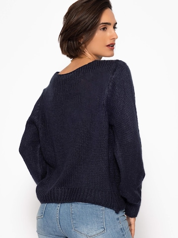 SASSYCLASSY Oversized Sweater in Blue