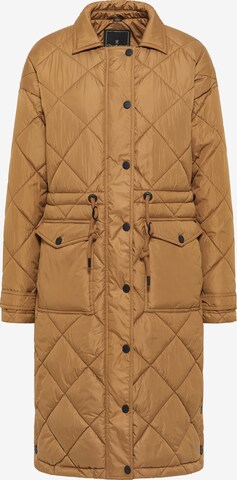 DreiMaster Klassik Wintermantel in Beige: voorkant