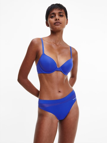 Calvin Klein Underwear Regular String in Blau