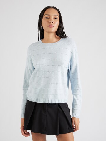 Pull-over 'KATIA' ONLY en bleu : devant