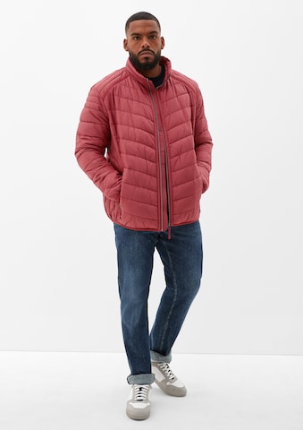 s.Oliver Men Big Sizes Between-Season Jacket in Red