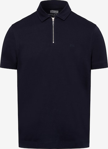 T-Shirt ' ' Finshley & Harding London en bleu : devant