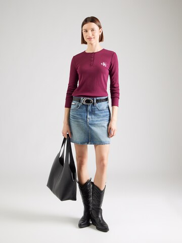 Calvin Klein JeansMajica - ljubičasta boja