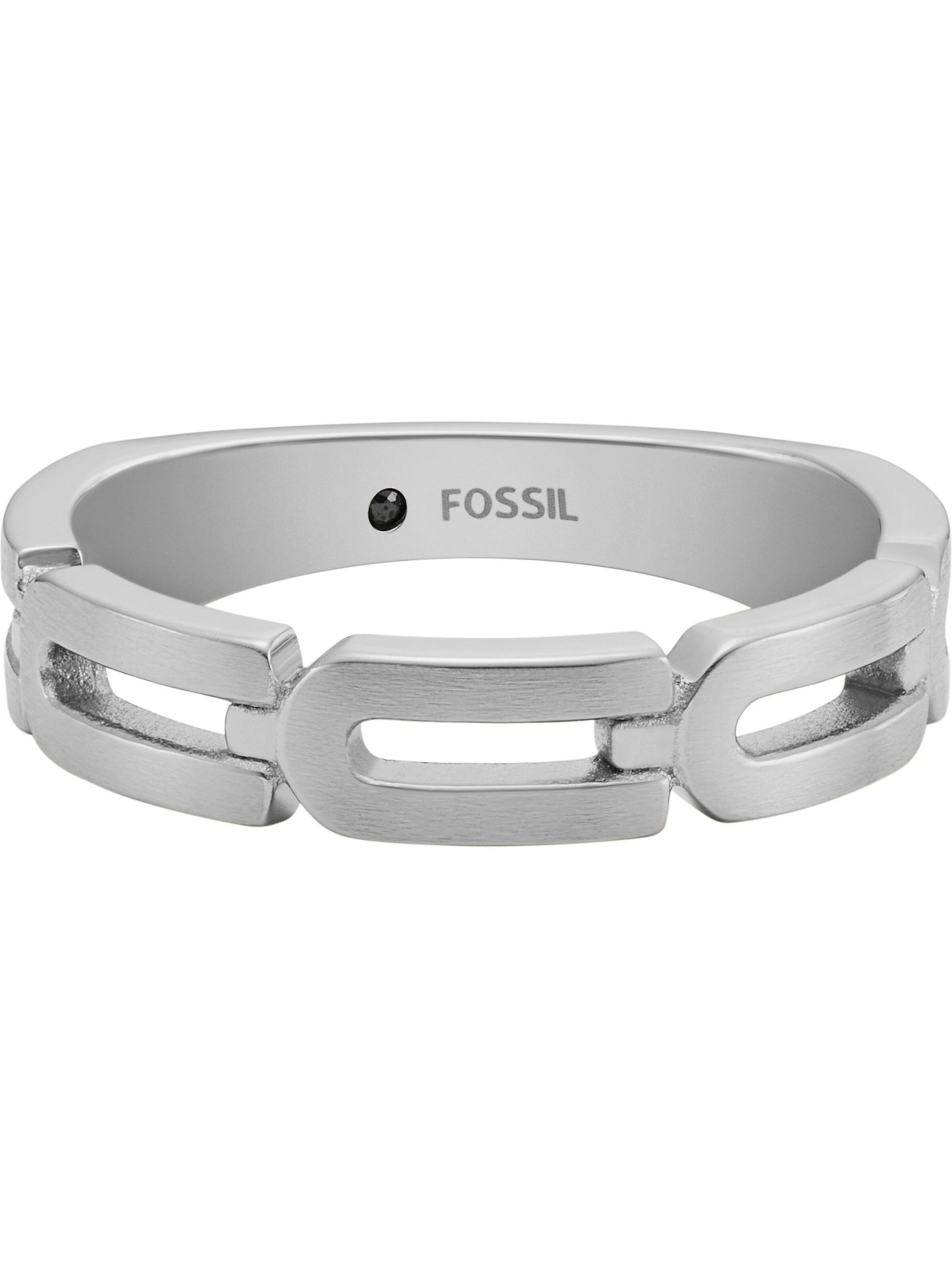 FOSSIL Ring in Silber: Vorderseite