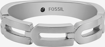 FOSSIL Ring in Silber