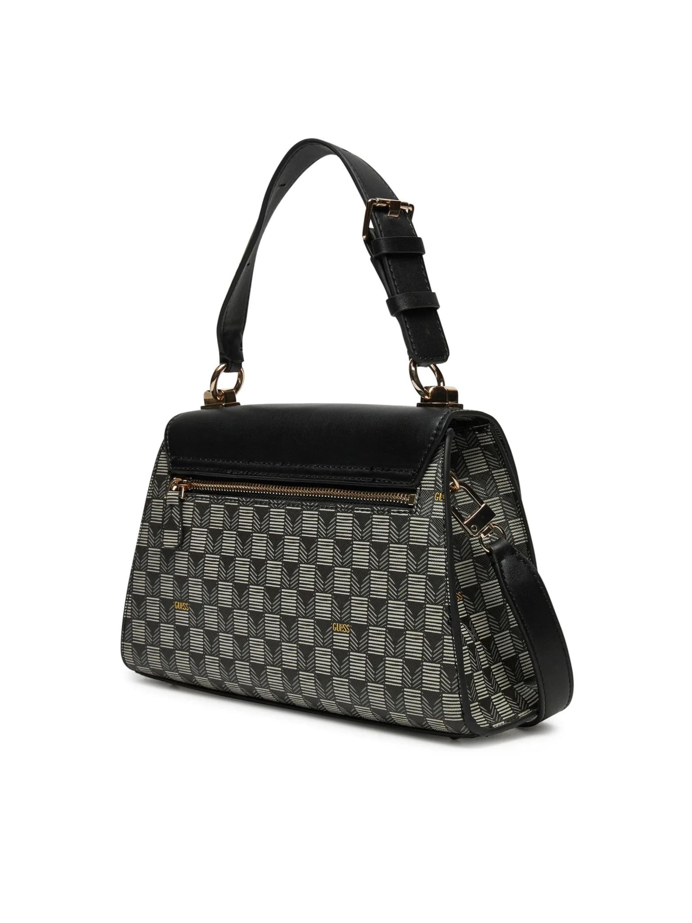 GUESS Handtasche 'Guess Bag with pattern'‌‌‌ in Schwarz