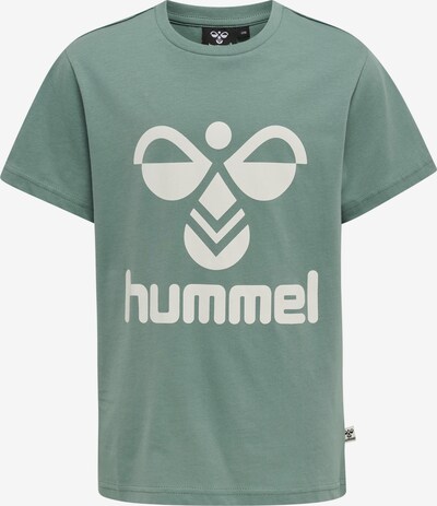 Hummel Shirt 'Tres' in de kleur Pastelgroen / Wit, Productweergave