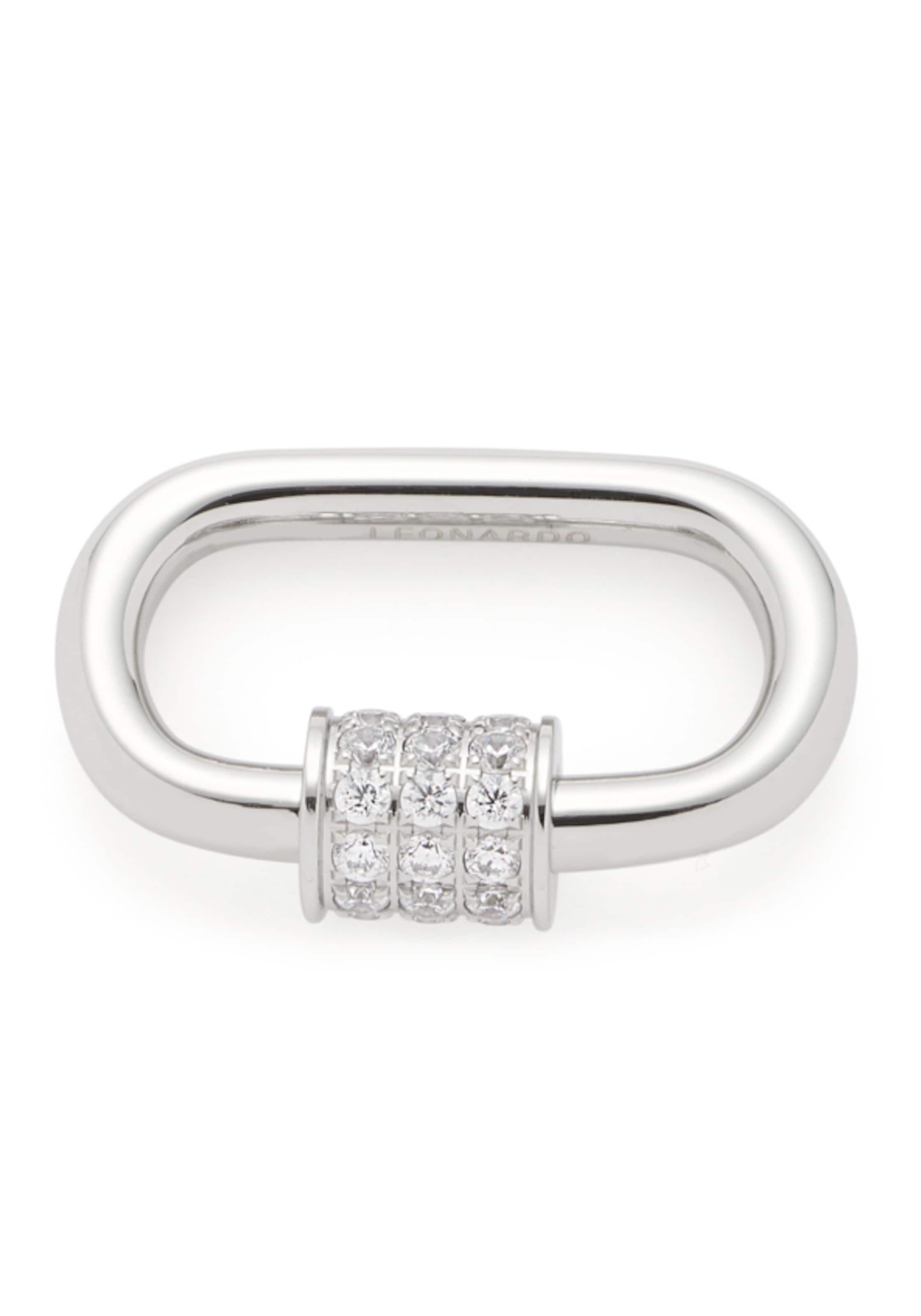 LEONARDO Necklace in Silver: front