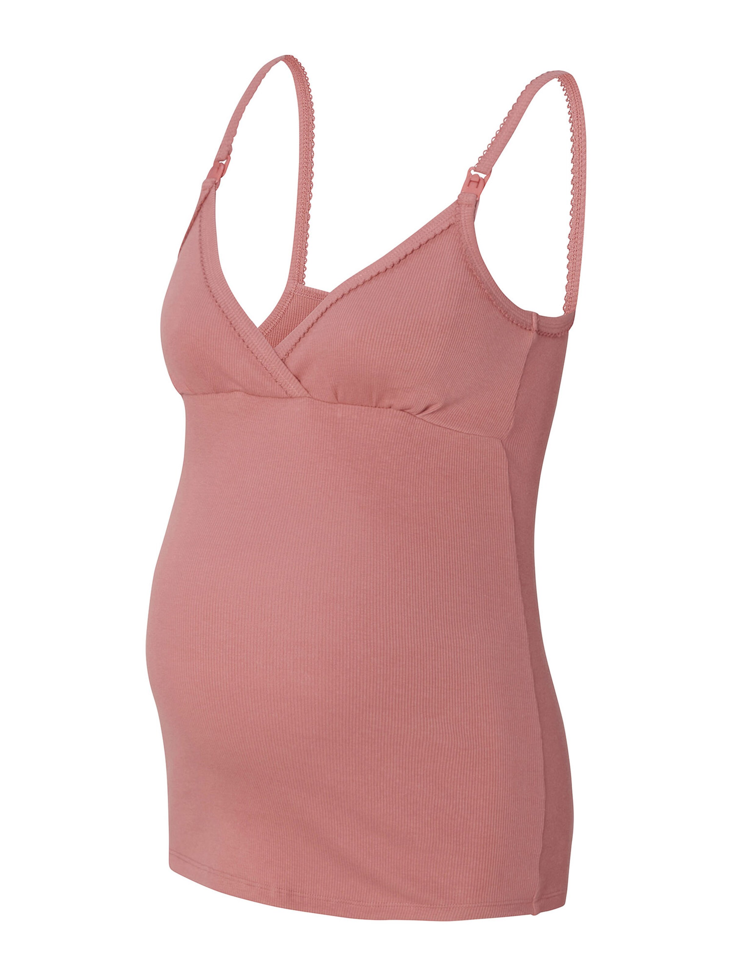 Chemise de nuit 'Maja' Noppies en rose : devant
