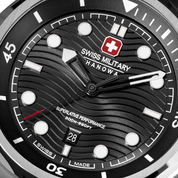 SWISS MILITARY HANOWA Analog watch 'Breakwater' in Silver