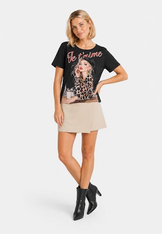 Key Largo - Camiseta 'Femme' en negro